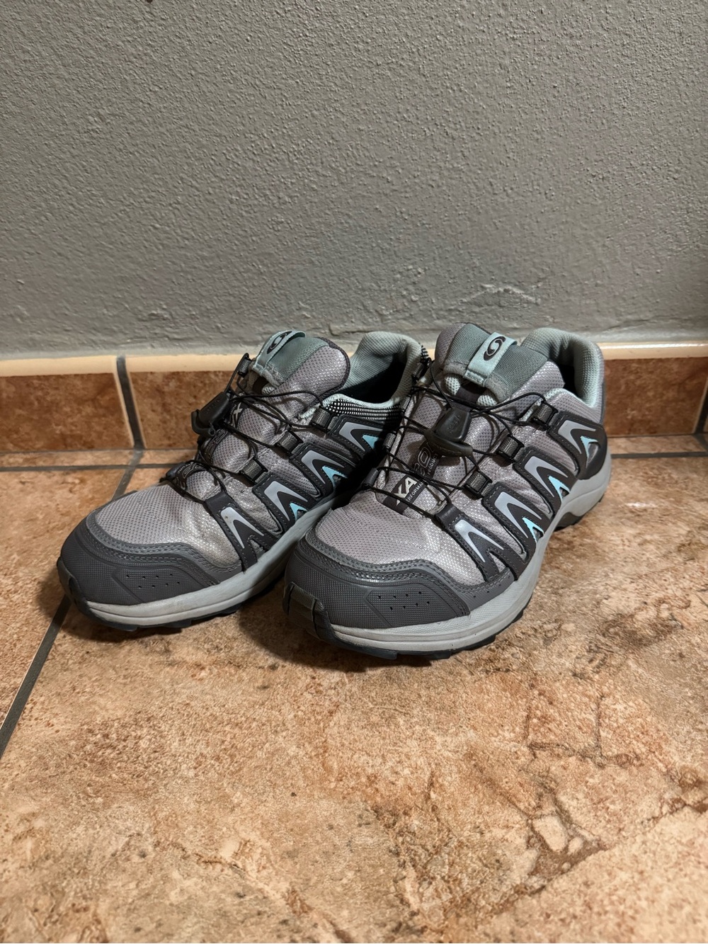 Salomon Men's Grey XACOMP7 Pro 3D Trail Shoes